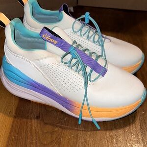 Clove Supercush Nursing/Medical Sneakers Tangerine Sz 10